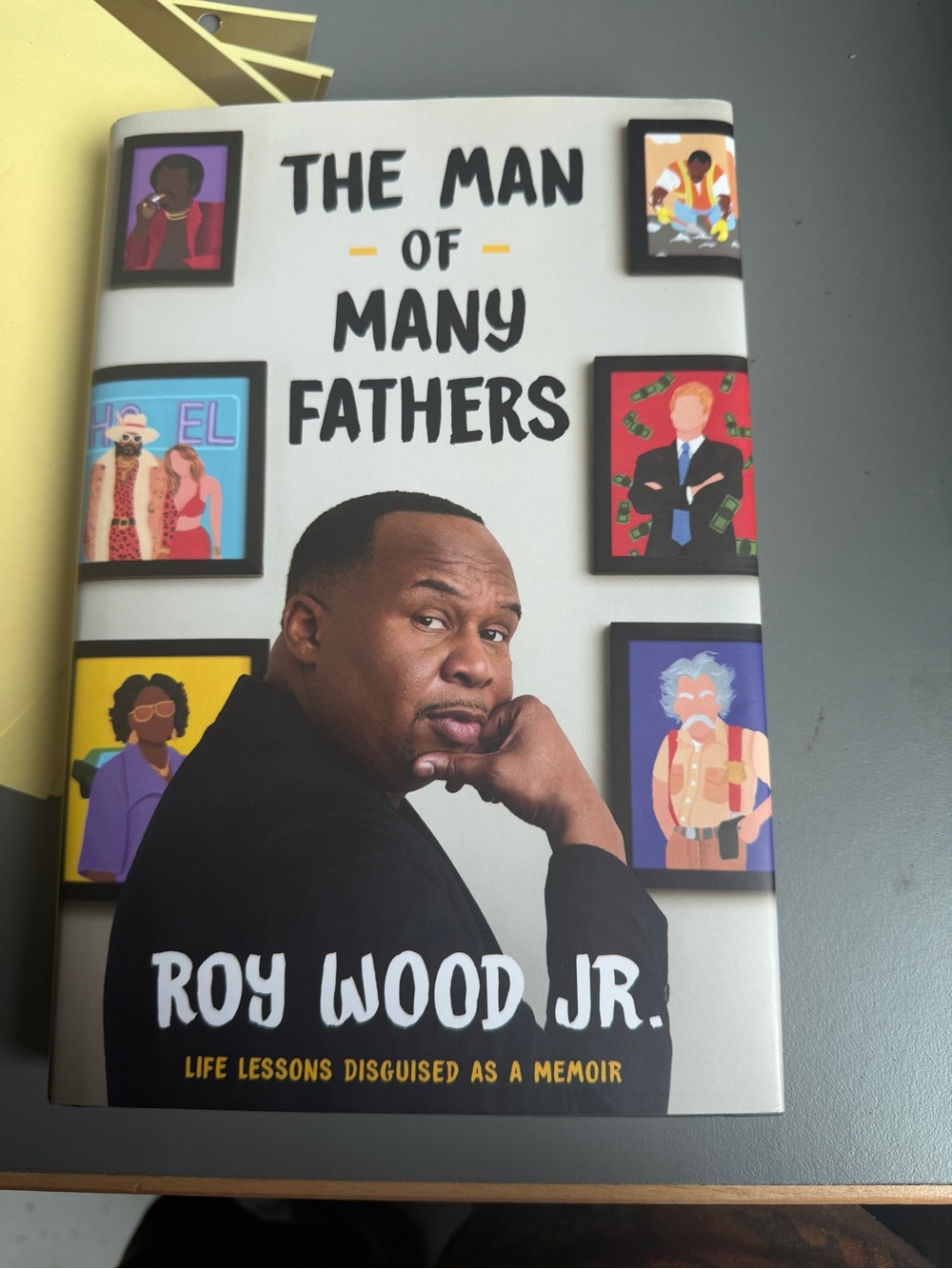 Signed! The Man of Many Fathers by Roy Wood Jr. -